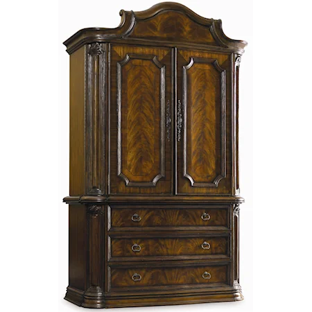 Three Drawers & Two Doors Armoire